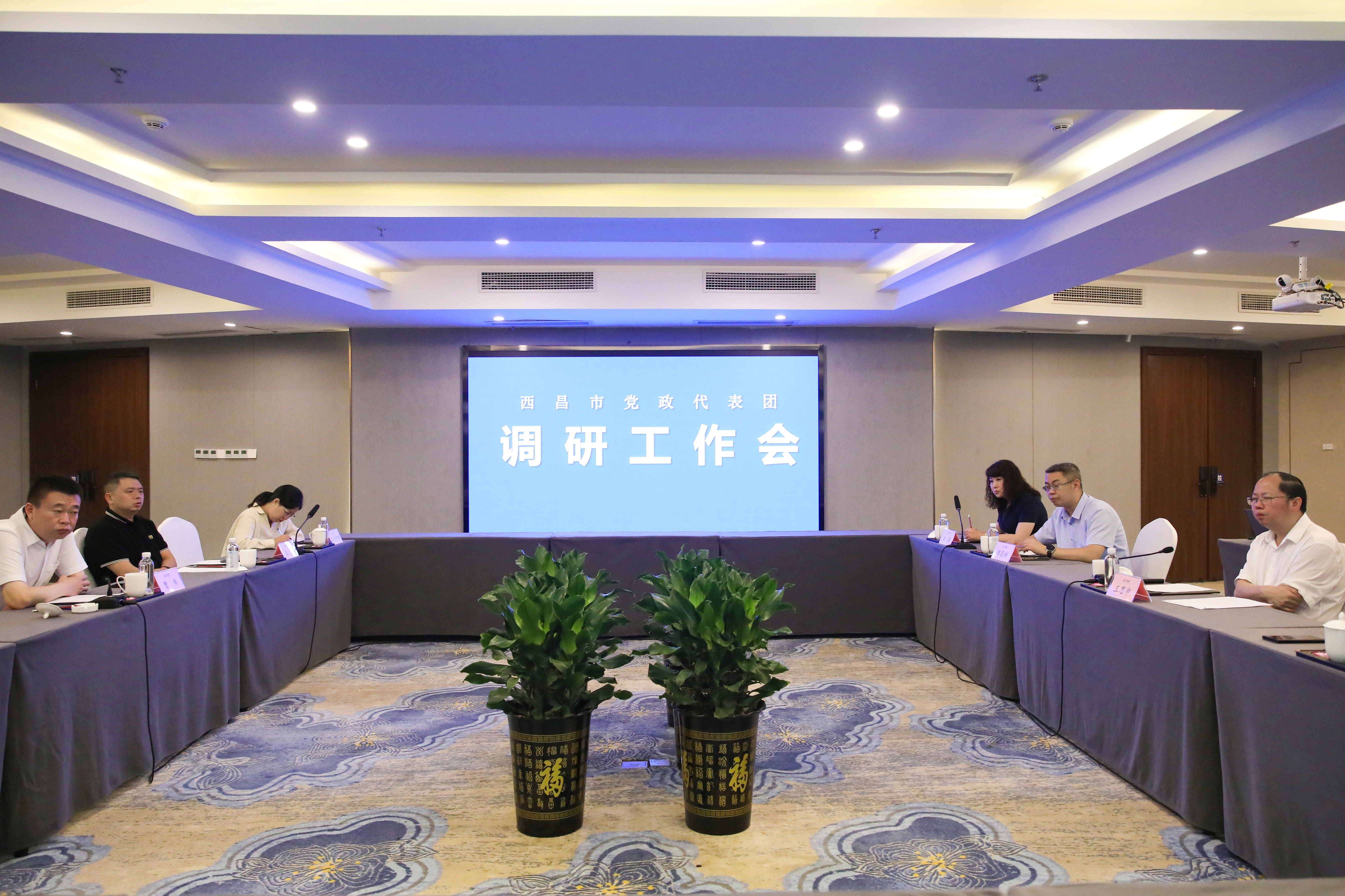 西昌市黨政代表團一行來訪川威連界基地考察調(diào)研(圖5) 西昌市黨政代表團一行來訪川威連界基地考察調(diào)研(圖5)