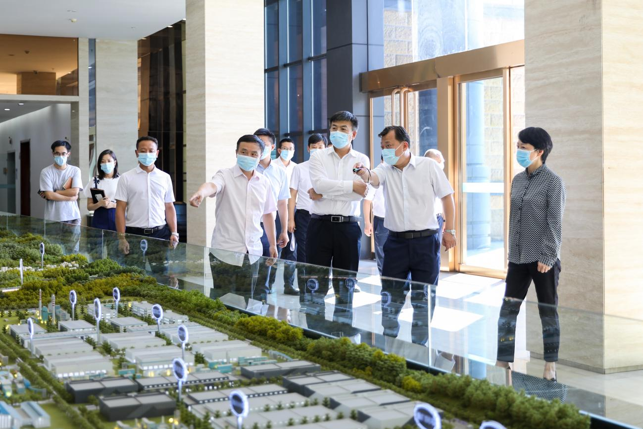 省委常委、組織部部長(zhǎng)于立軍一行到川威連界基地調(diào)研