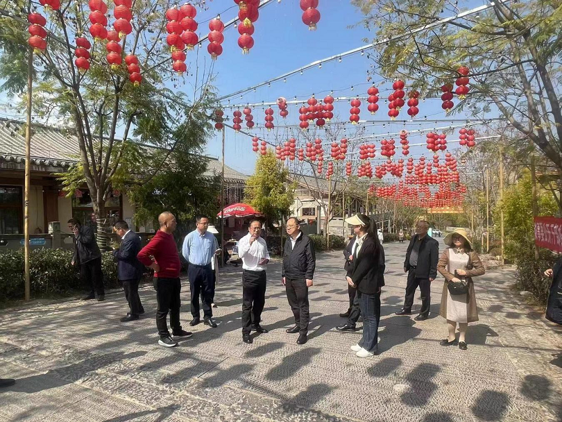 省審計(jì)廳陶志偉廳長一行赴大石板鄉(xiāng)村振興項(xiàng)目調(diào)研(圖2)