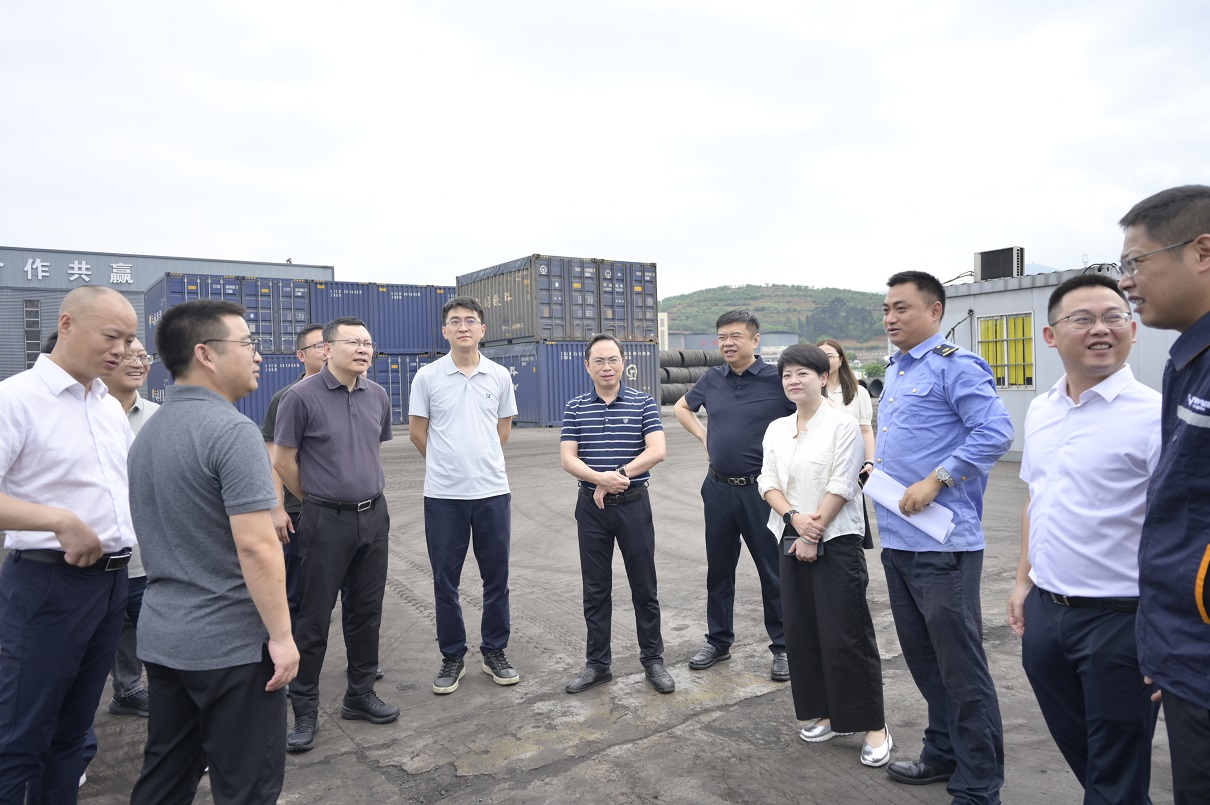 搶抓新機(jī)遇，謀求新合作，匯聚新動(dòng)能——內(nèi)江考察團(tuán)蒞臨通宇物流參觀交流(圖2)