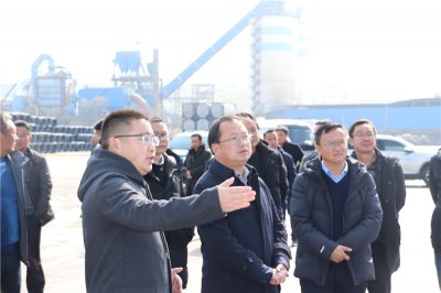 涼山州州委常委、西昌市市委書記馬輝視察通宇物流攀西（裝配建材）物流港